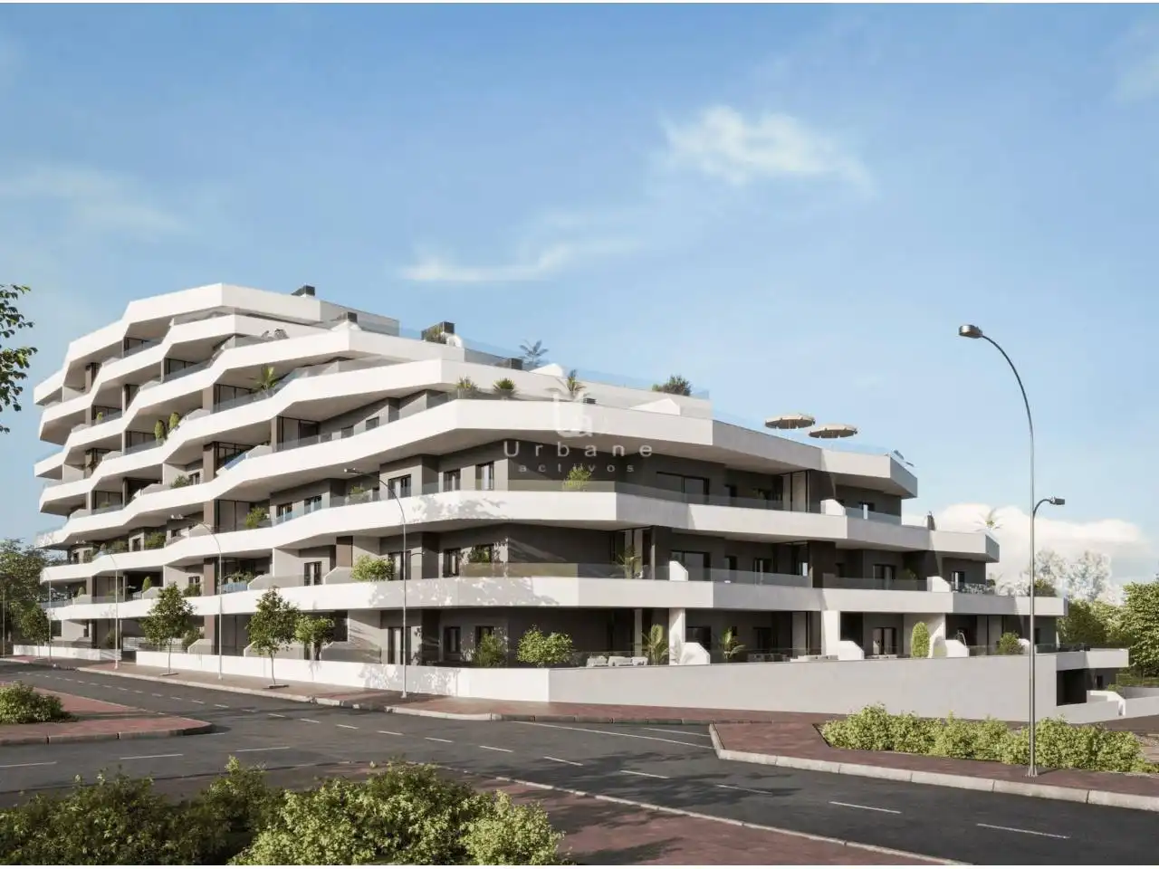 Vista exterior de Ático en venta en San Miguel de Salinas con Aire acondicionado, Terraza y Amueblado