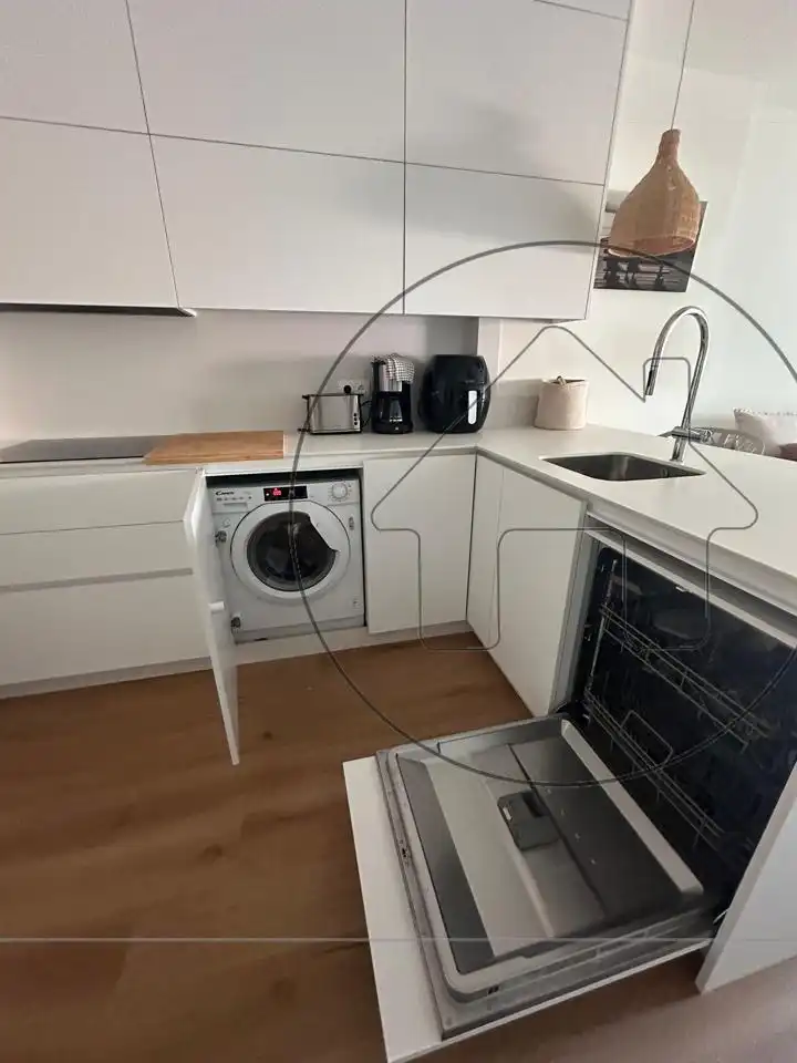 Cocina de Piso de alquiler en Punta Umbría con Terraza y Piscina comunitaria