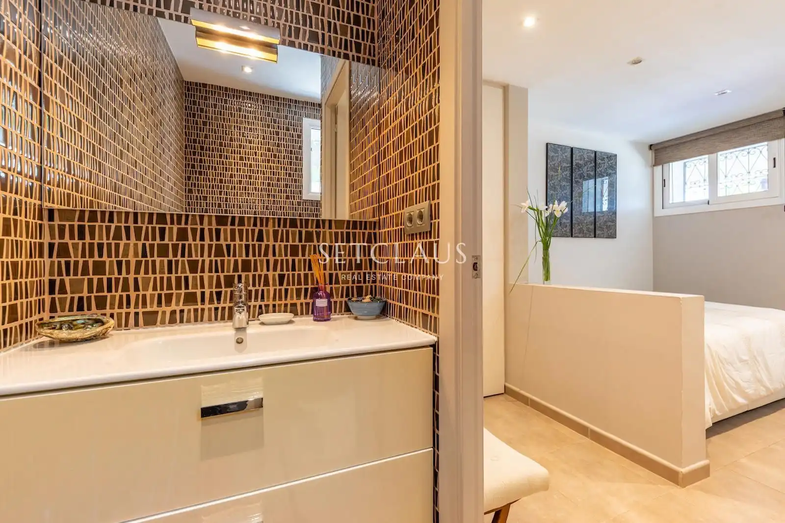 Baño de Casa o chalet en venta en Vilanova del Vallès con Aire acondicionado, Calefacción y Jardín privado
