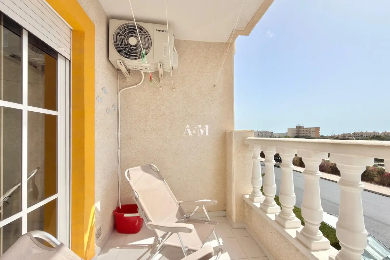 Balcony of Flat for rent in Torrevieja  with Air Conditioner, Heating and Terrace