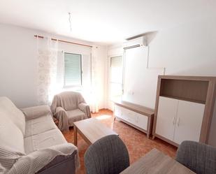 Living room of Flat to rent in Roquetas de Mar  with Air Conditioner, Terrace and Balcony