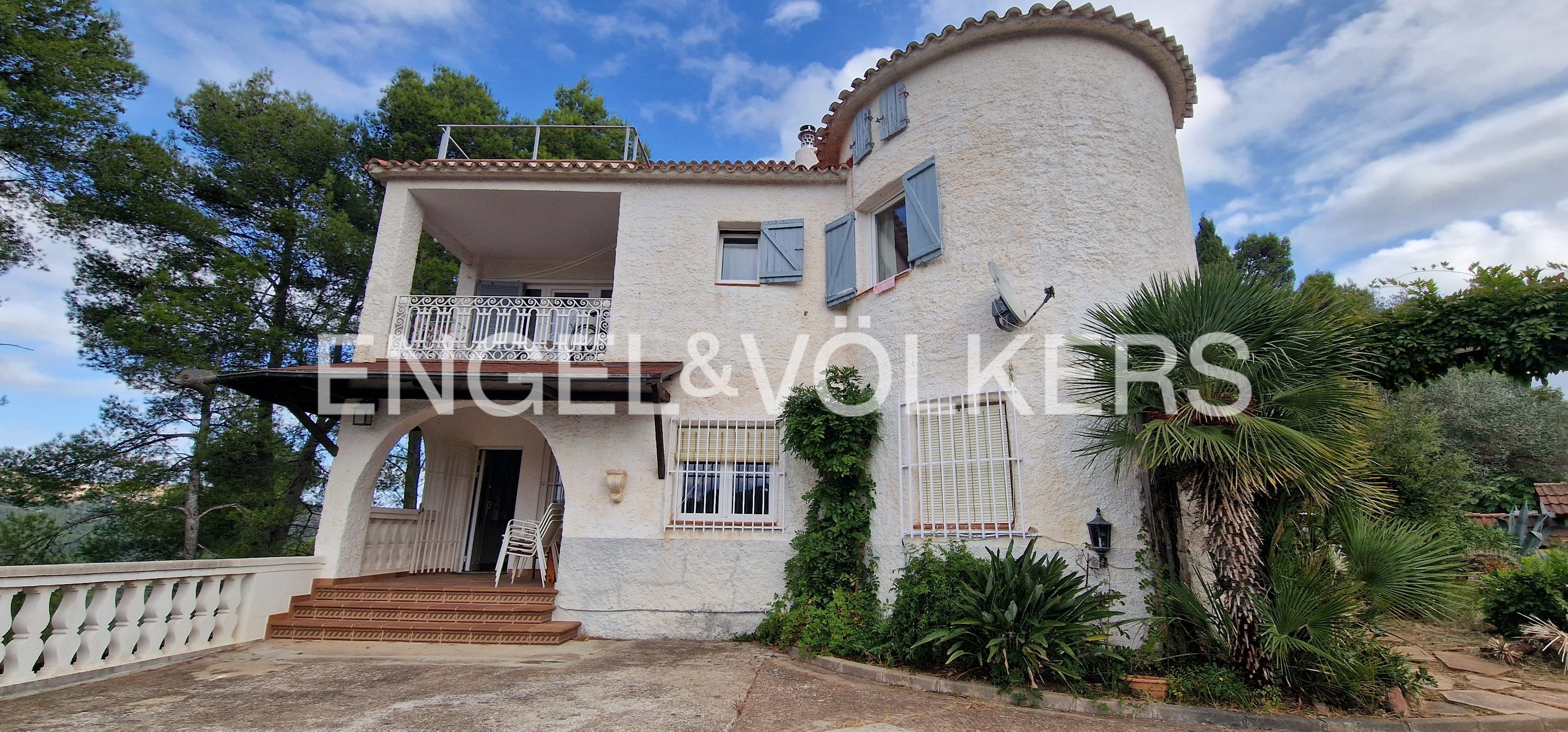 Exterior view of House or chalet for sale in Cervelló  with Heating, Private garden and Terrace