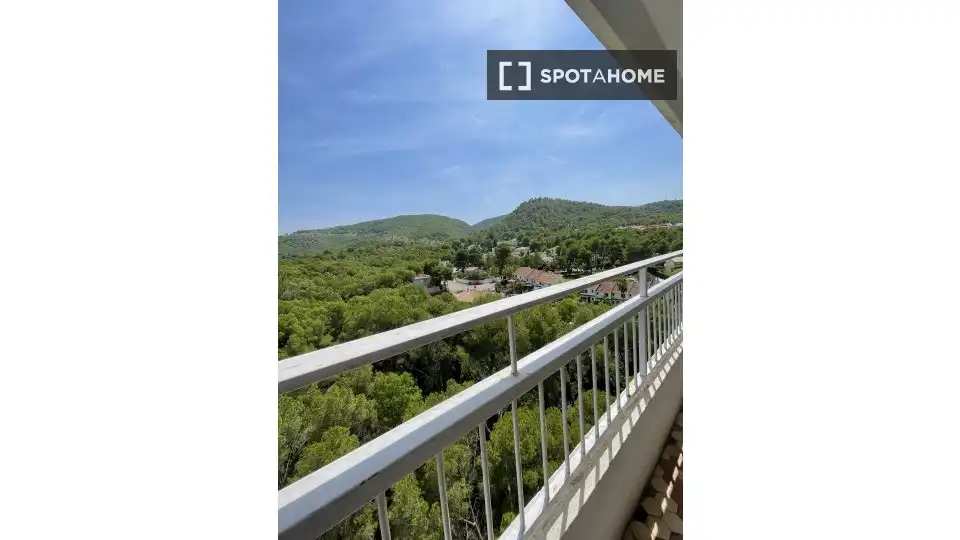 Vista exterior de Piso de alquiler en Gilet con Aire acondicionado, Calefacción y Amueblado