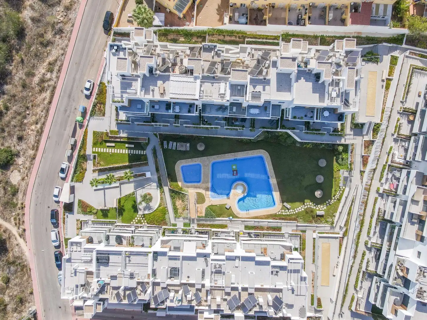 Vista exterior de Àtic en venda en Orihuela Costa