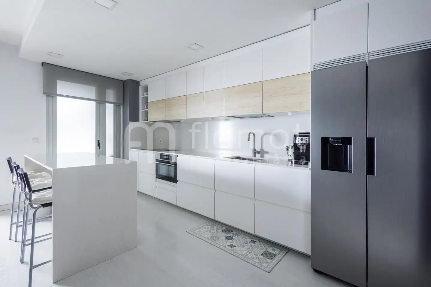 Cocina de Ático en venta en Montgat con Aire acondicionado, Calefacción y Parquet