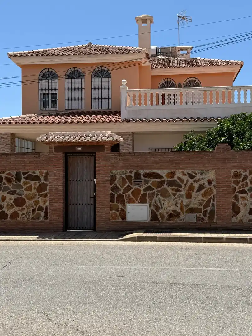 Exterior view of Houses for sale in Rincón de la Victoria  with Air Conditioner, Terrace and Storage room