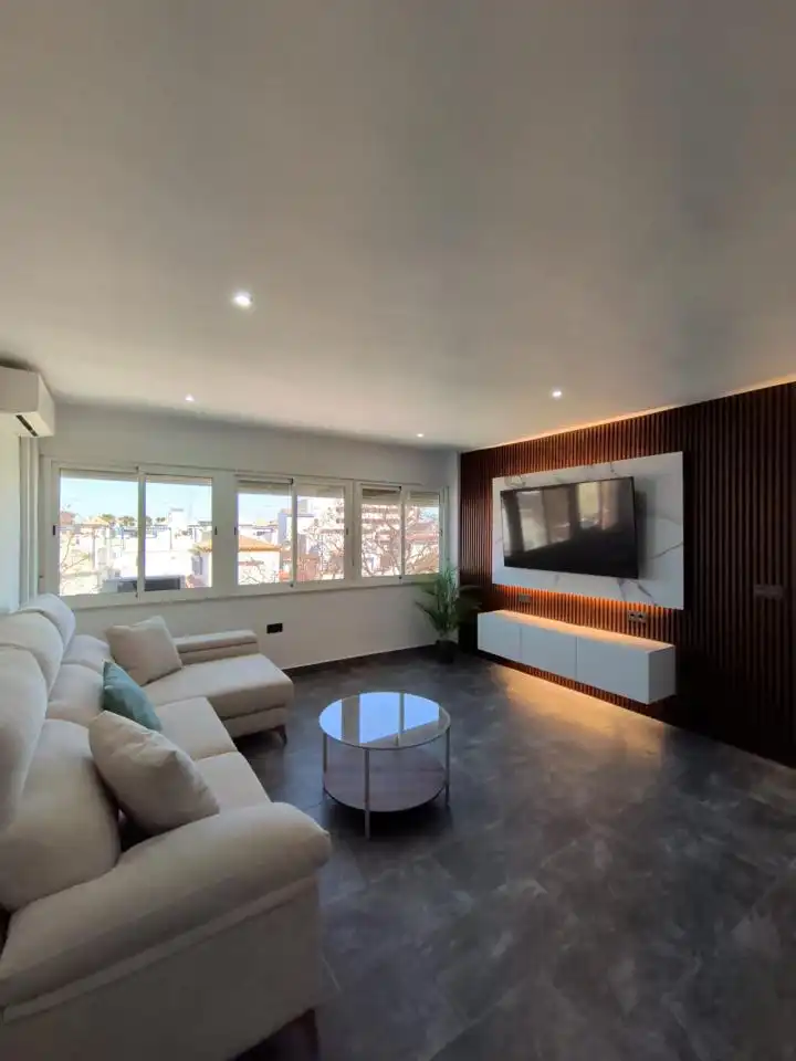 Sala de estar de Piso de alquiler en Sanlúcar de Barrameda con Aire acondicionado y Amueblado