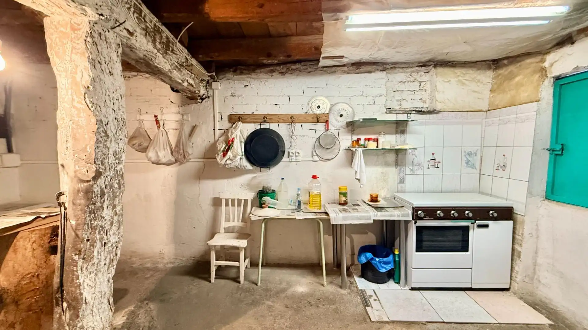 Cocina de Casa o chalet en venta en Fresneda de Cuéllar con Calefacción, Jardín privado y Trastero
