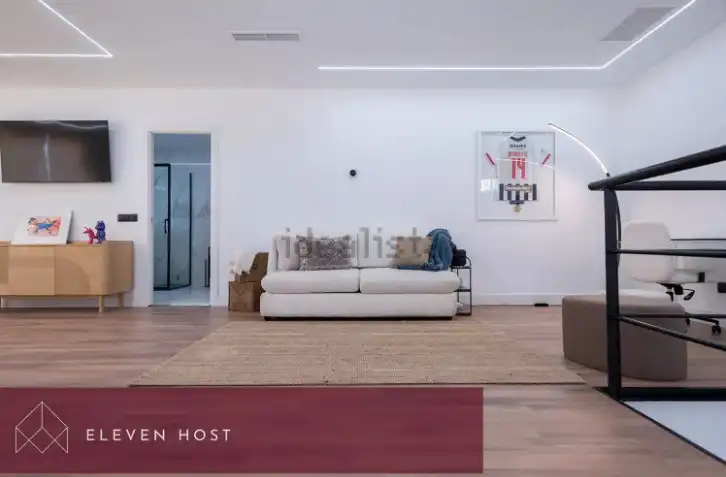 Sala de estar de Piso en venta en Alcobendas con Aire acondicionado, Trastero y Amueblado