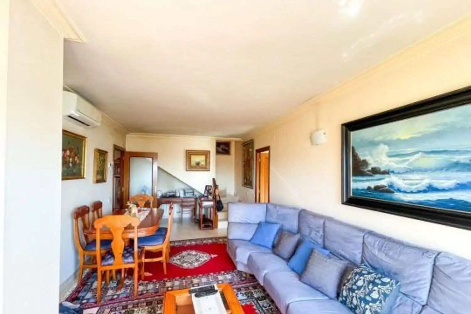 Living room of Flat for sale in Figueres  with Air Conditioner and Terrace