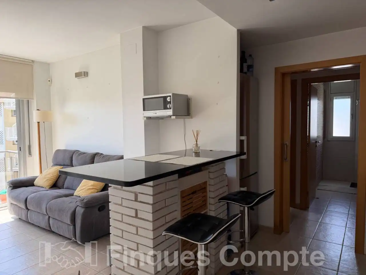 Cocina de Apartamento en venta en El Vendrell con Aire acondicionado, Terraza y Piscina comunitaria