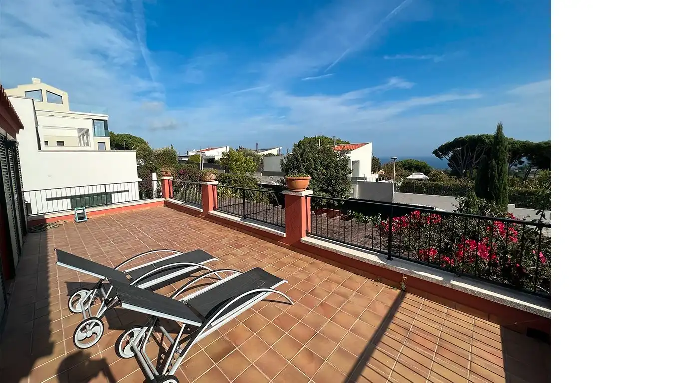 Terrace of Houses for rent in Sant Feliu de Guíxols  with Air Conditioner, Heating and Private garden
