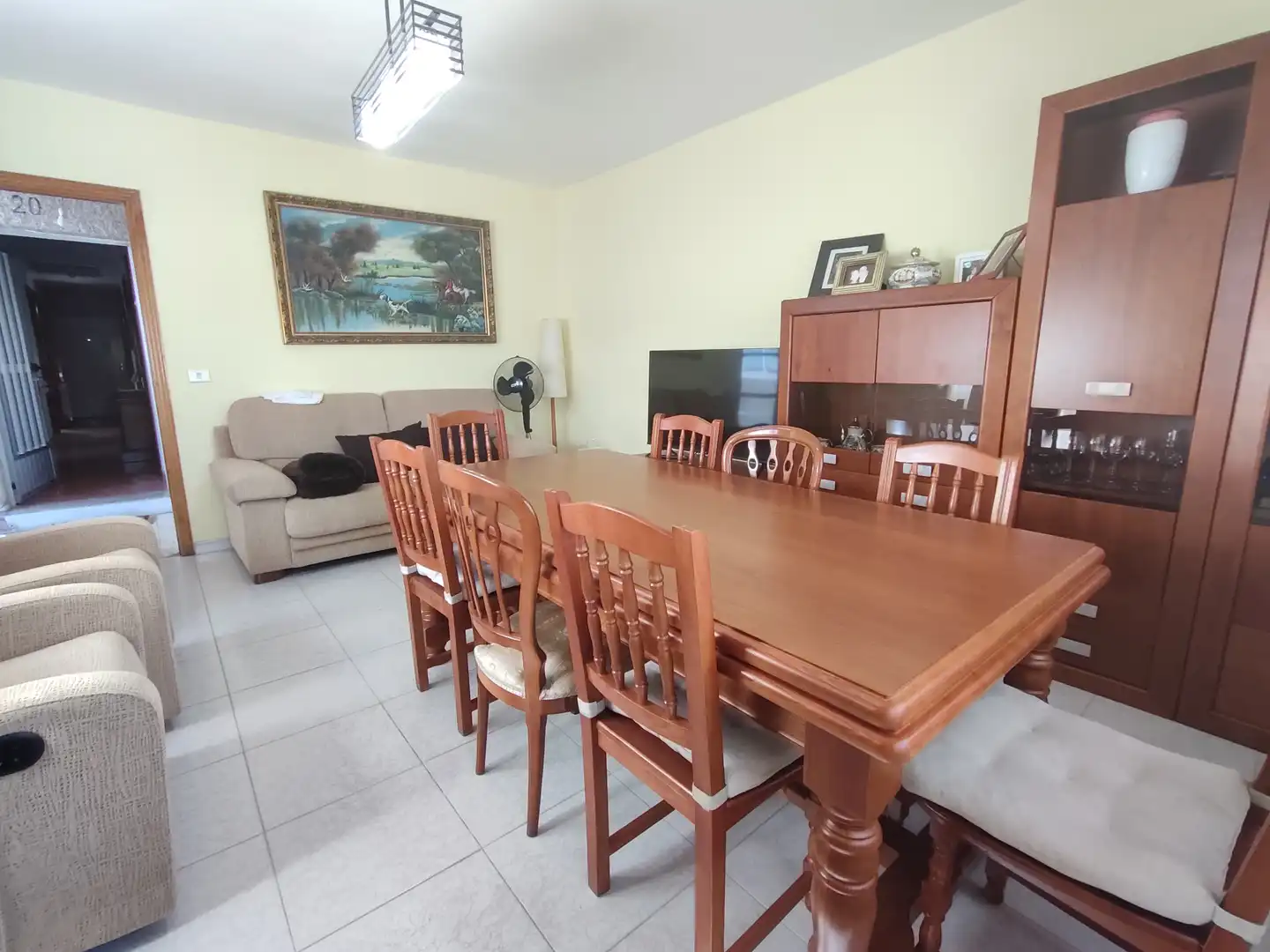 Comedor de Finca rústica en venta en Cualedro con Calefacción, Terraza y Amueblado
