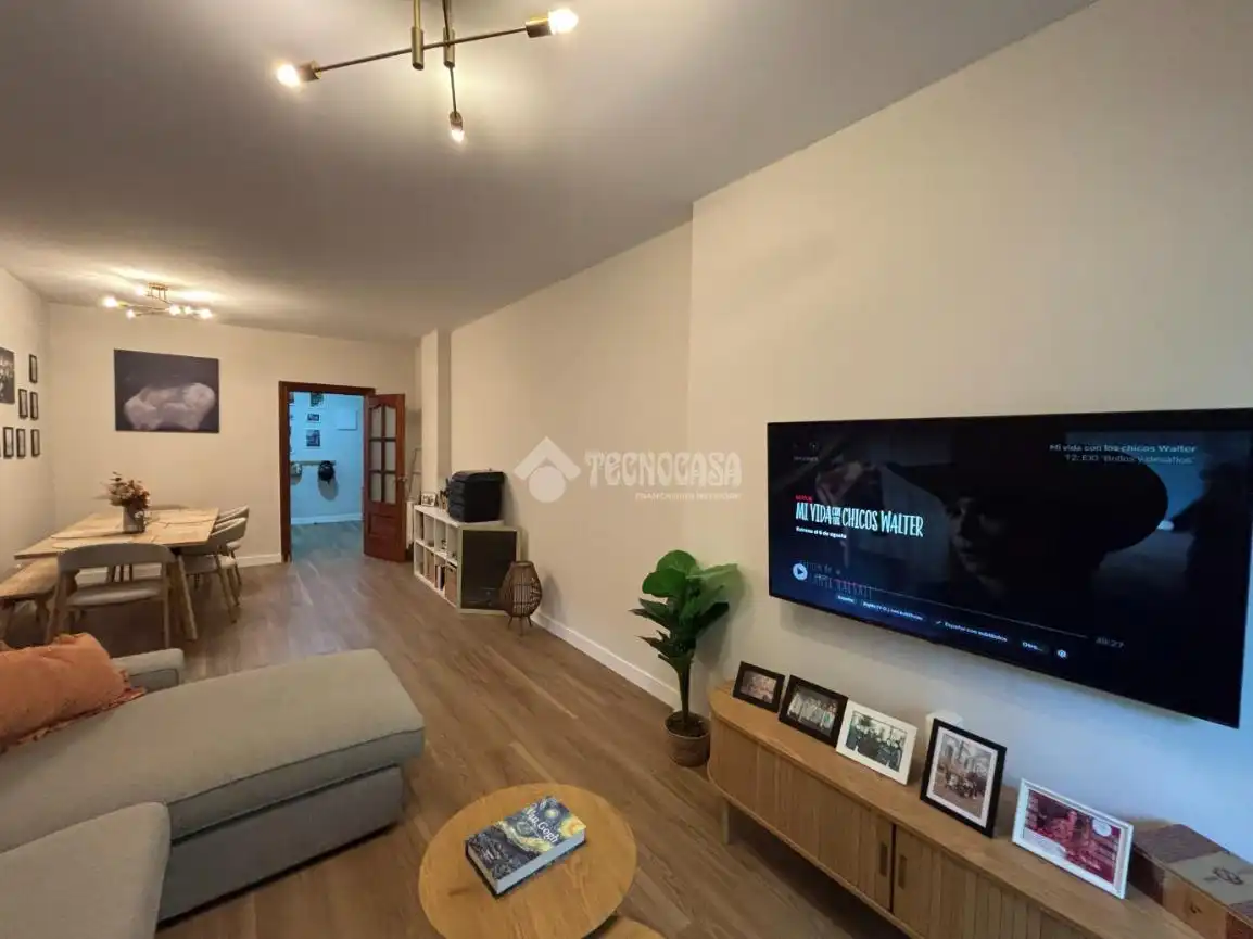 Sala de estar de Piso en venta en Málaga con Aire acondicionado, Calefacción y Parquet