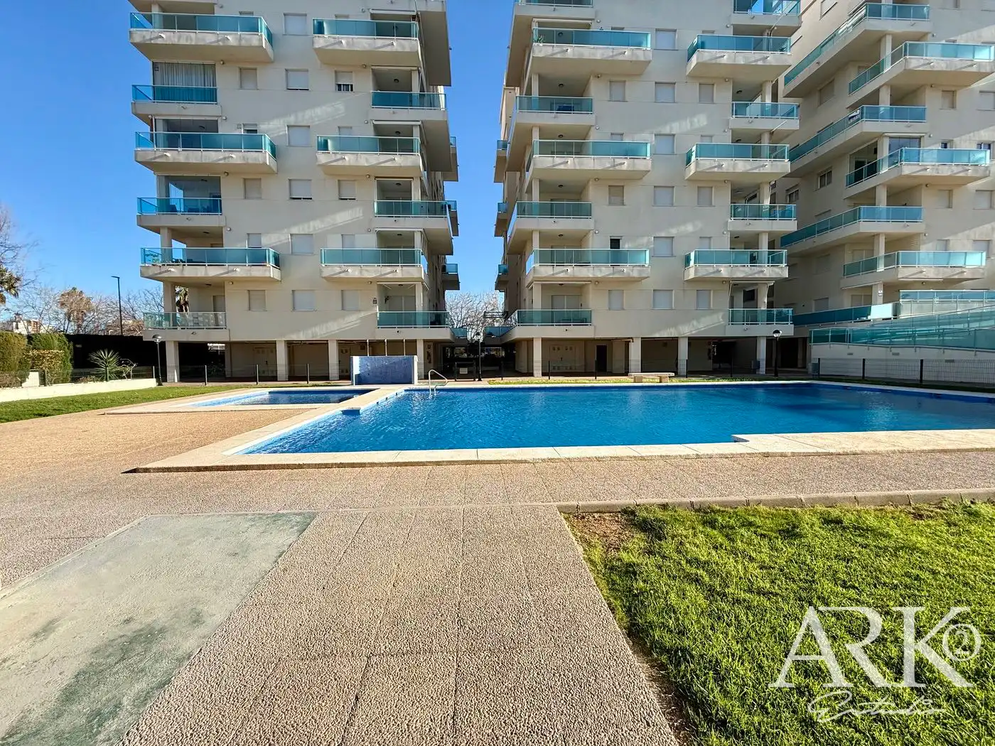 Piscina de Apartamento en venta en Piles con Aire acondicionado, Calefacción y Terraza