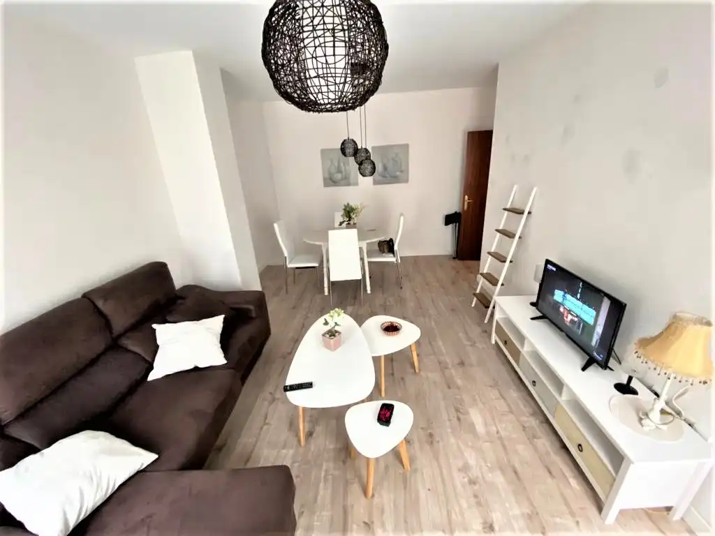 Sala de estar de Piso de alquiler en Cáceres con Amueblado