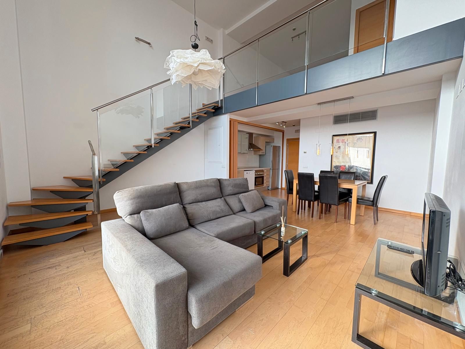 Living room of Loft for sale in Burjassot  with Air Conditioner, Storage room and Oven