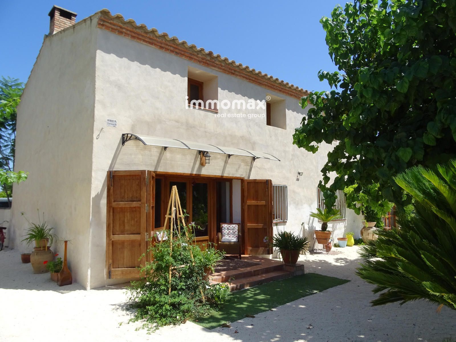 Vista exterior de Casa o chalet en venta en Tortosa con Aire acondicionado, Terraza y Piscina
