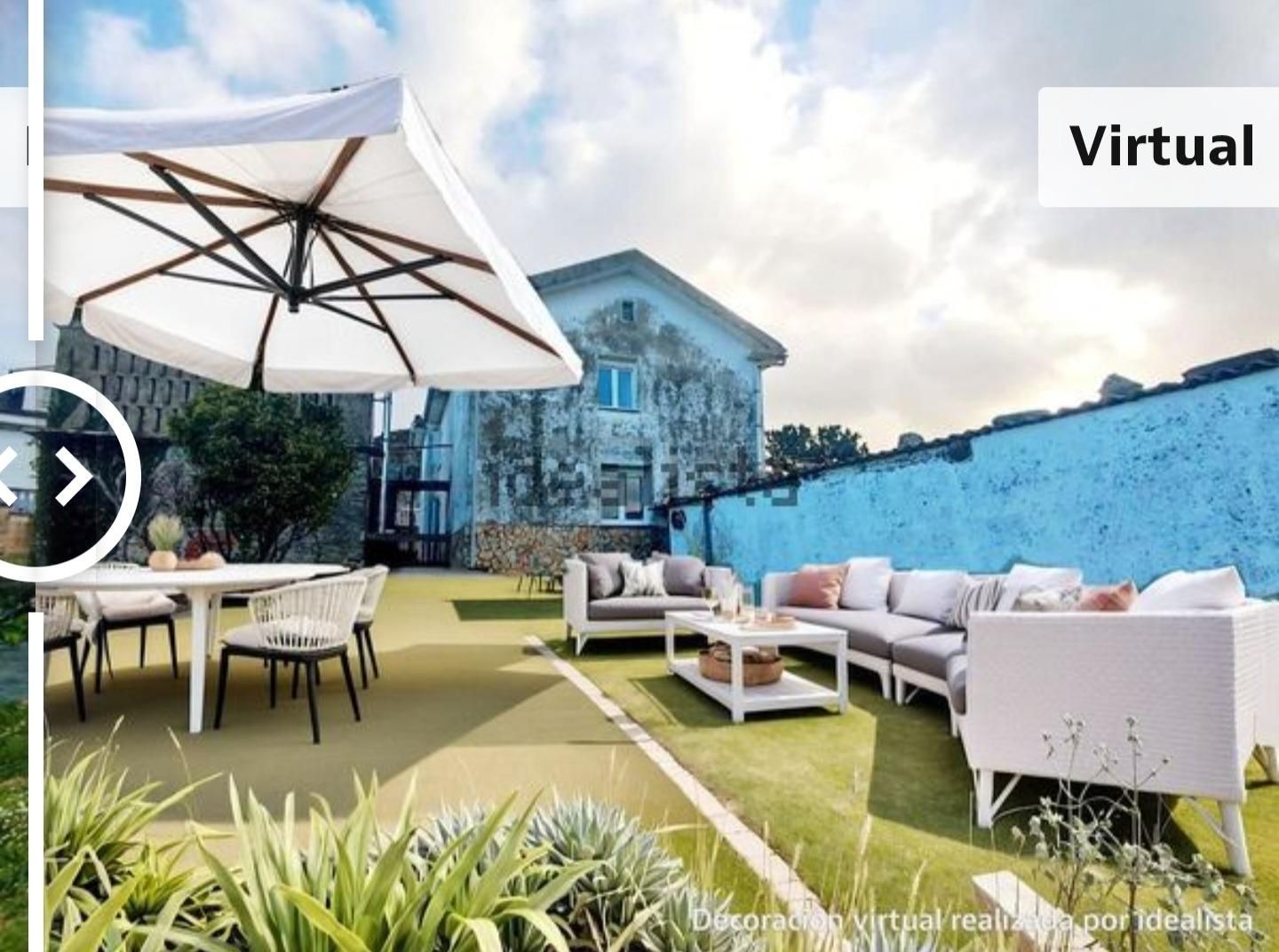 Terrassa de Casa o xalet en venda en Tapia de Casariego amb Jardí privat i Traster