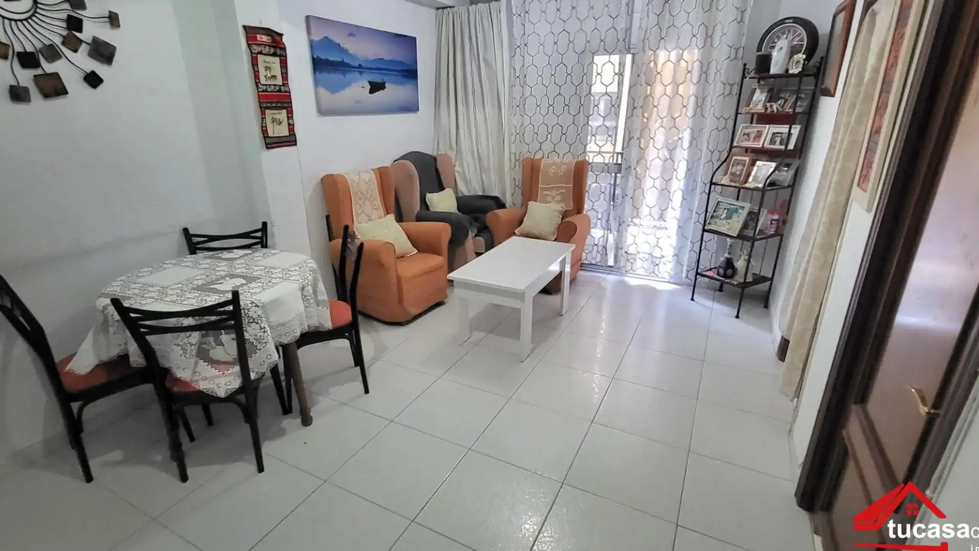 Sala de estar de Piso en venta en  Córdoba Capital con Terraza y Amueblado