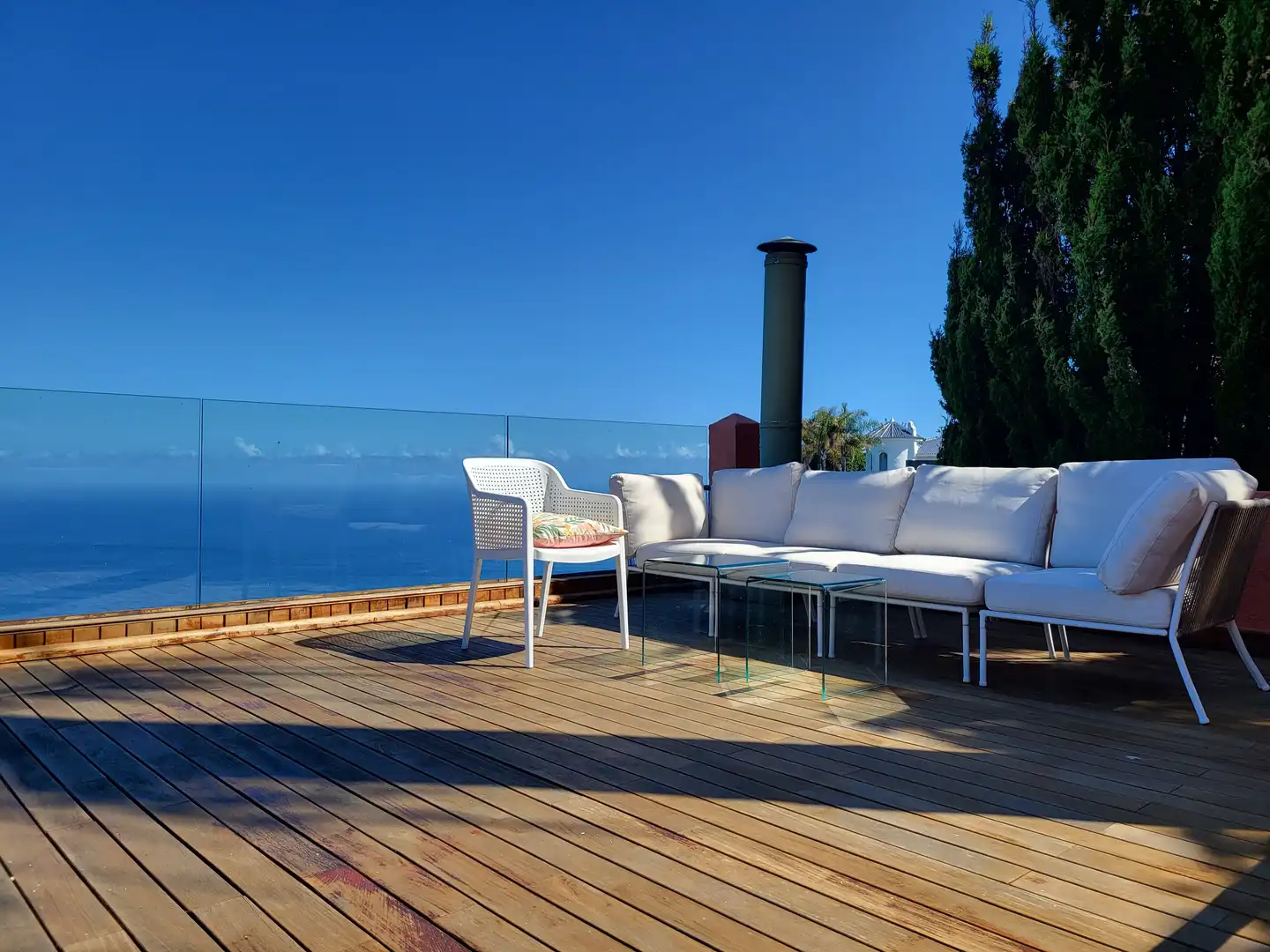Terrace of Country homes for sale in Tacoronte  with Air Conditioner, Heating and Parquet flooring