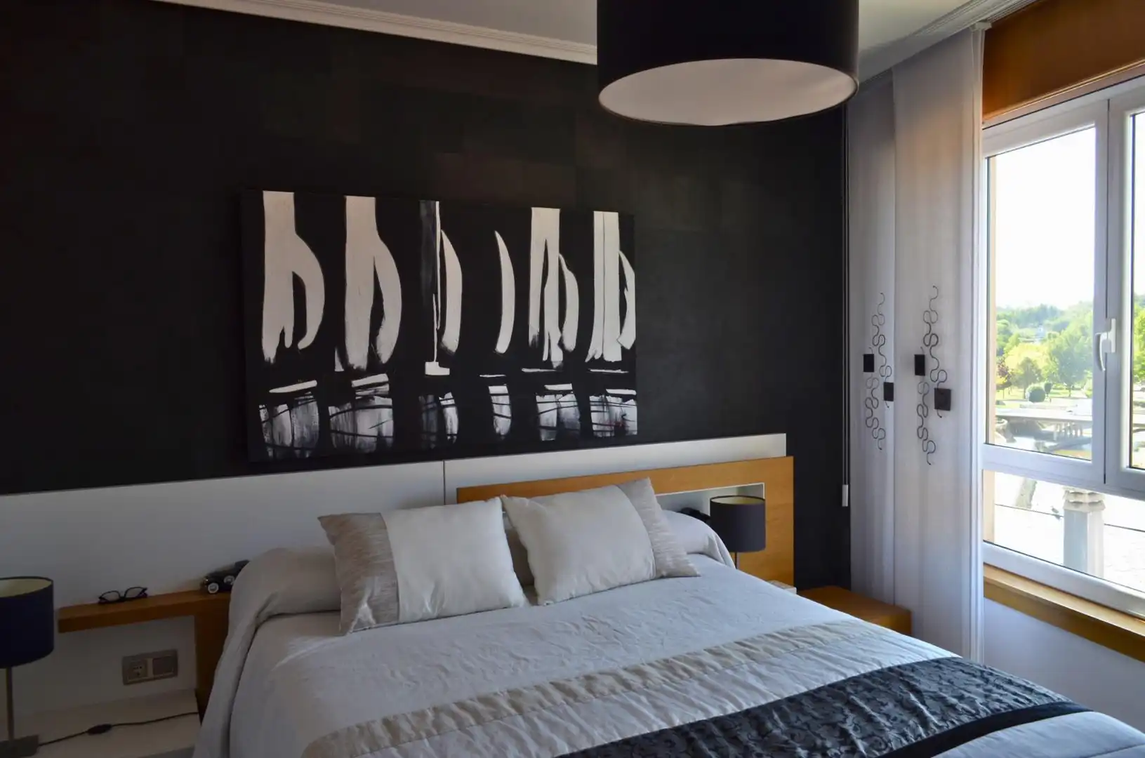 Bedroom of Flat for sale in Carballo  with Heating, Storage room and Furnished