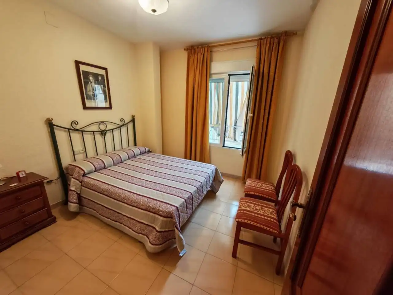 Bedroom of Flat for sale in Huétor Tájar  with Air Conditioner, Heating and Terrace