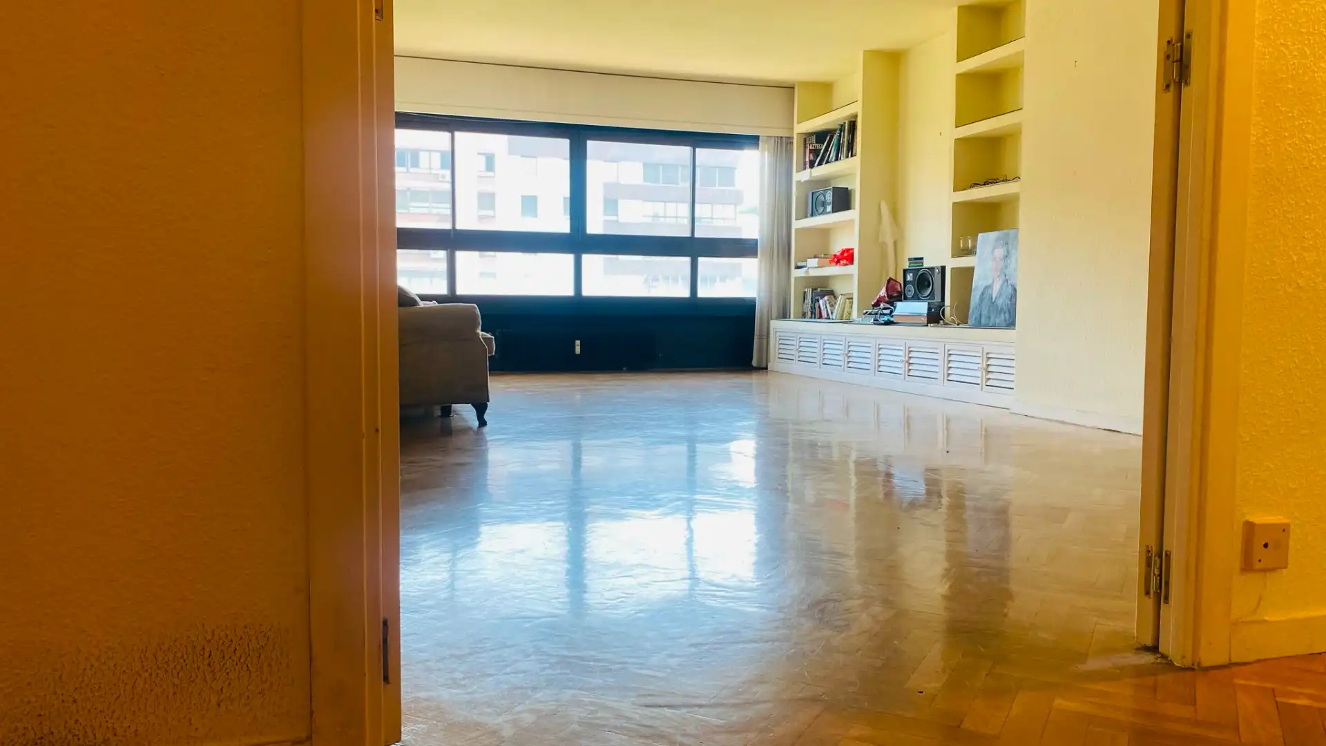 Sala de estar de Piso en venta en Madrid con Aire acondicionado, Calefacción y Jardín privado