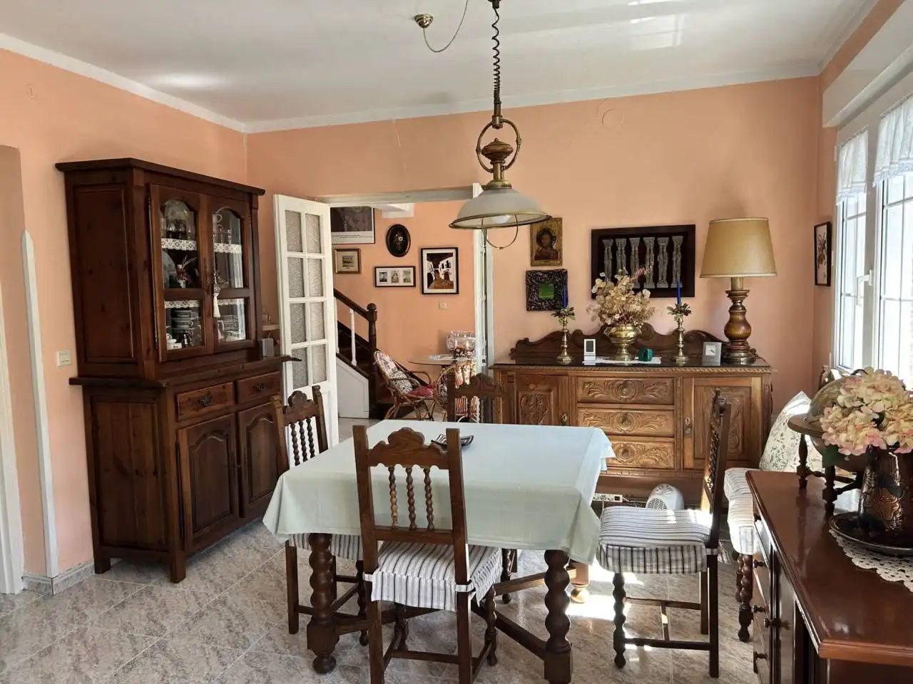 Esszimmer von Haus oder Chalet zum Verkauf in Llanes mit Heizung, Privatgarten und Terrasse