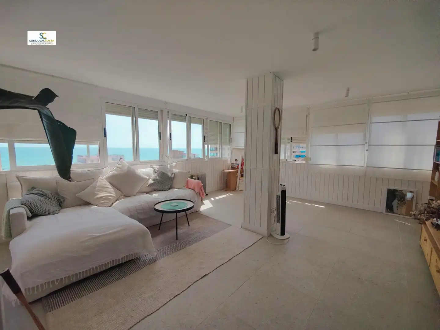 Wohnzimmer von Wohnung zur Miete in Alicante / Alacant mit Klimaanlage und Möbliert