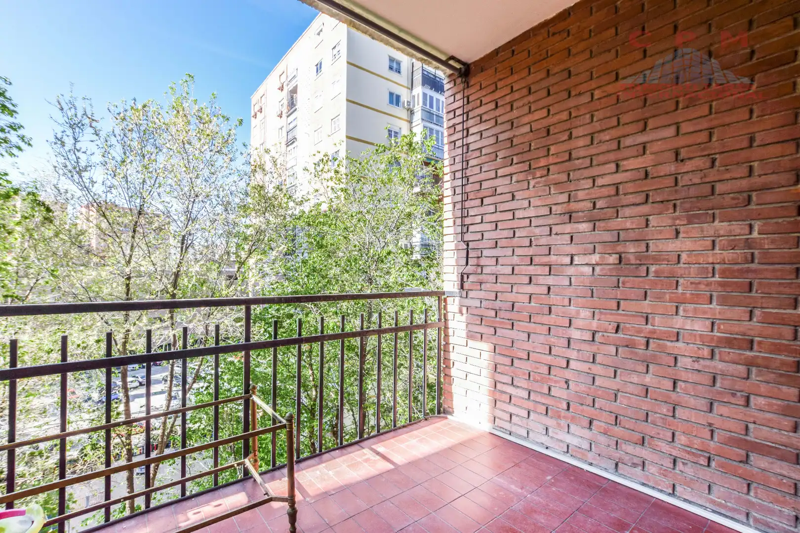 Terrasse von Wohnung zur Miete in Madrid mit Klimaanlage, Heizung und Parkett