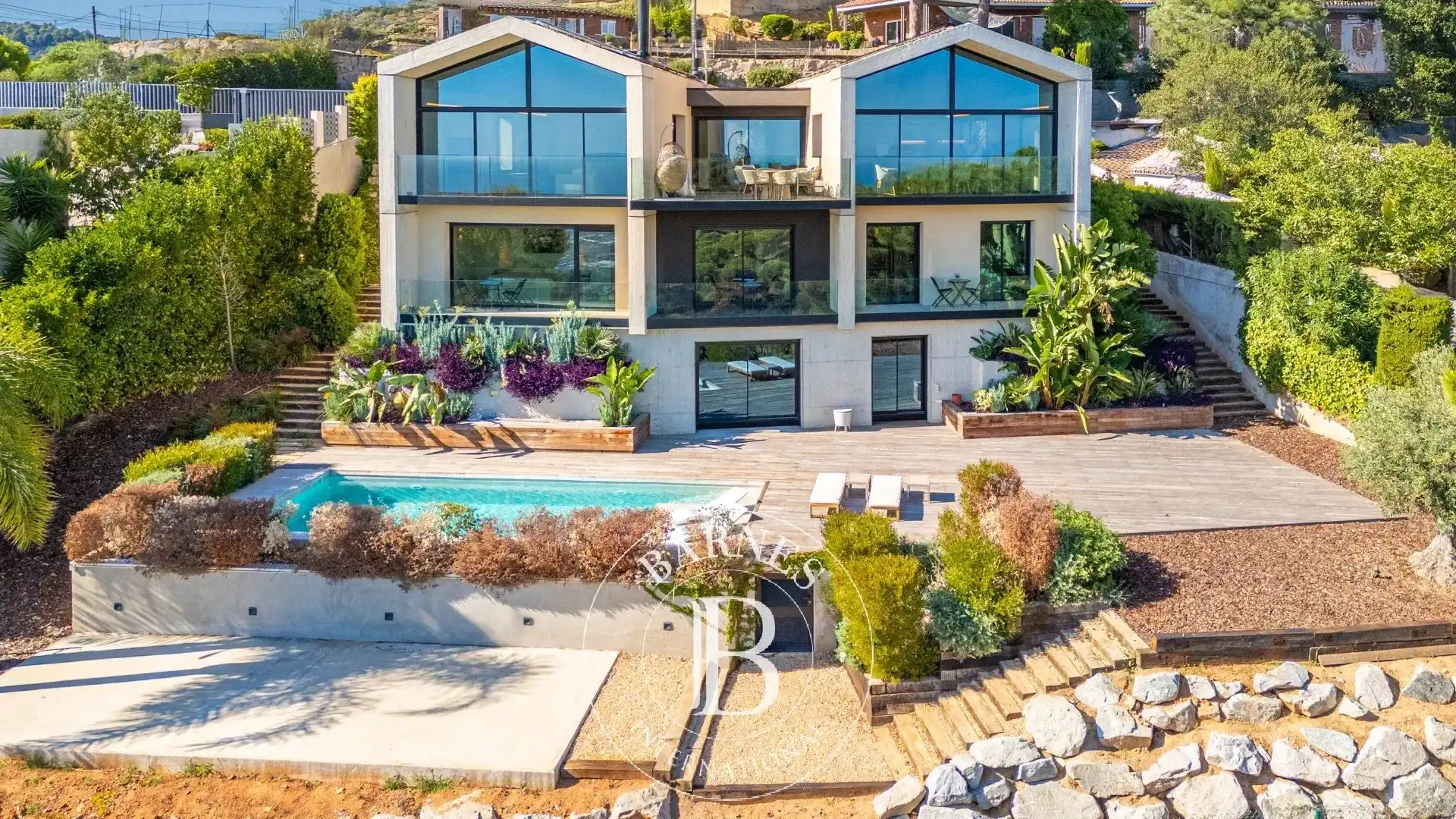 Vista exterior de Casa o chalet en venta en Cabrils, Barcelona