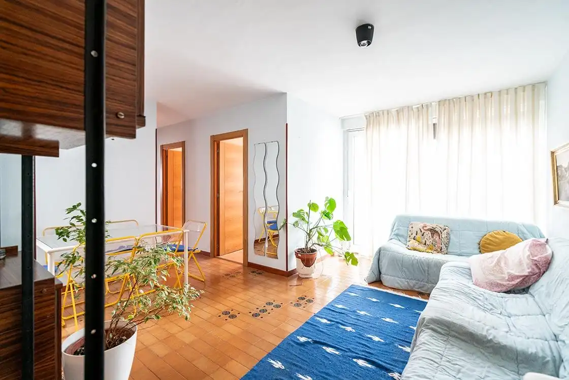Living room of Flat for sale in Suances  with Heating, Terrace and Furnished