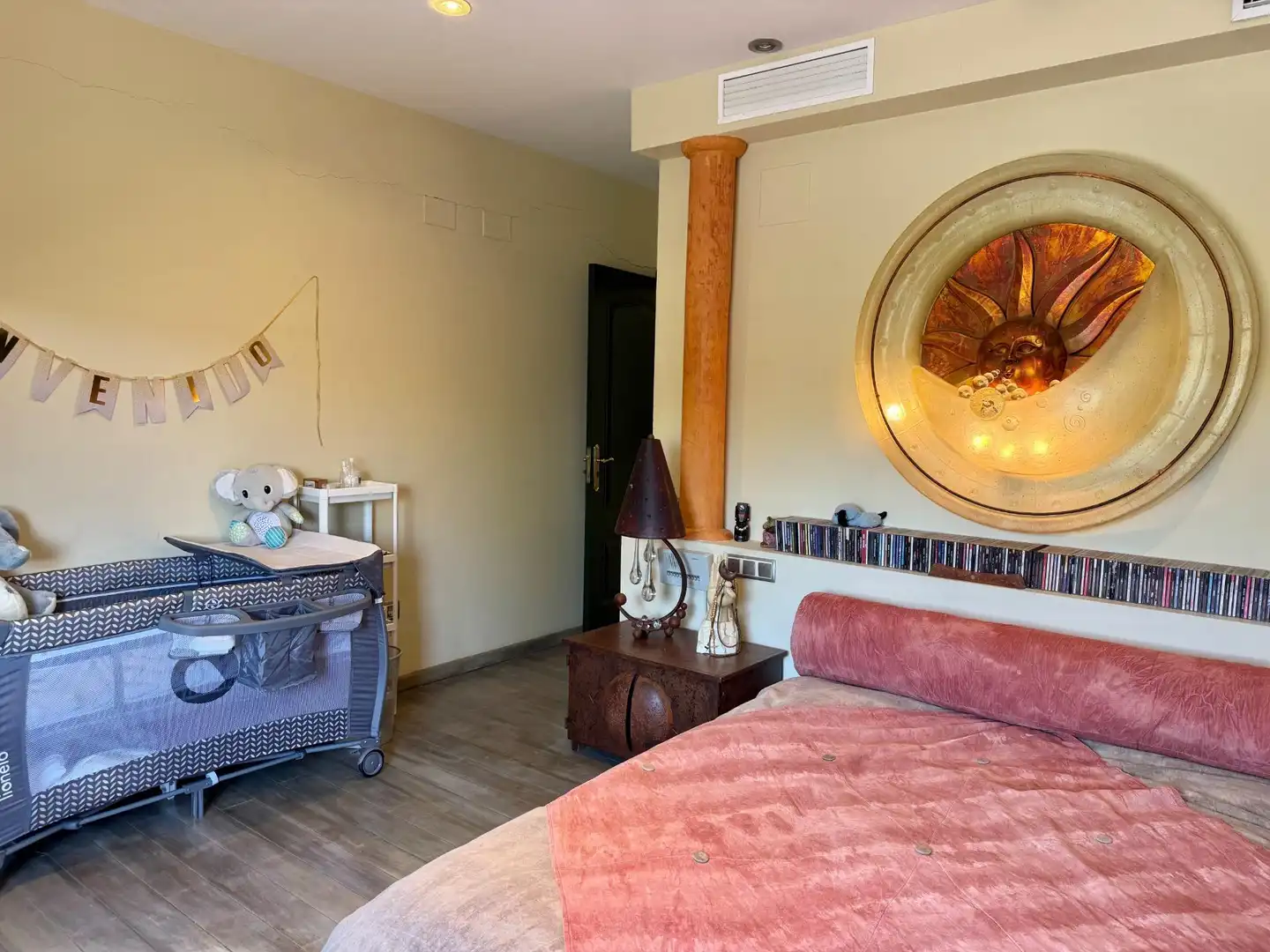 Habitación de Casa o chalet en venta en Gelves con Aire acondicionado, Jardín privado y Terraza
