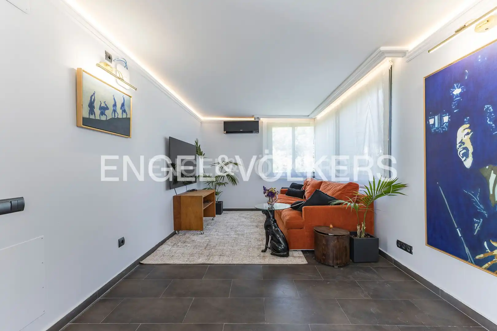 Living room of Houses for sale in Castelldefels  with Air Conditioner, Heating and Private garden