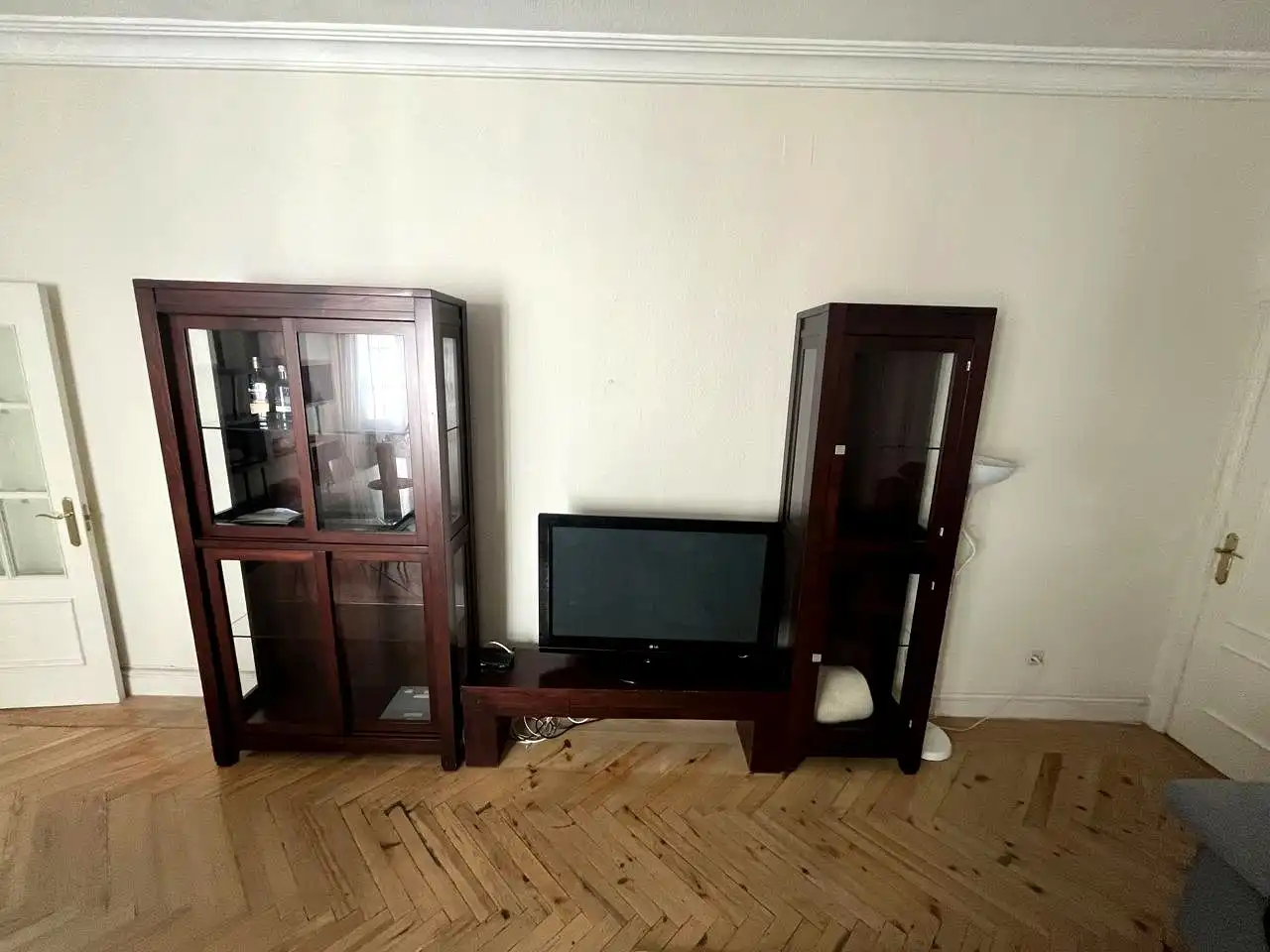 Sala de estar de Apartamento de alquiler en Madrid con Aire acondicionado, Calefacción y Parquet