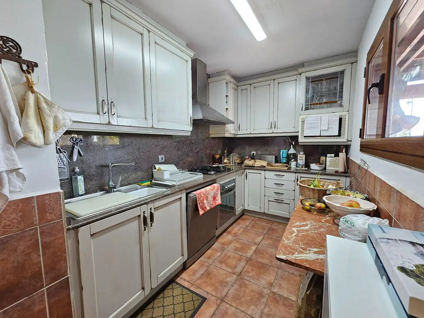 Kitchen of Attic for sale in Sant Just Desvern  with Air Conditioner, Heating and Terrace