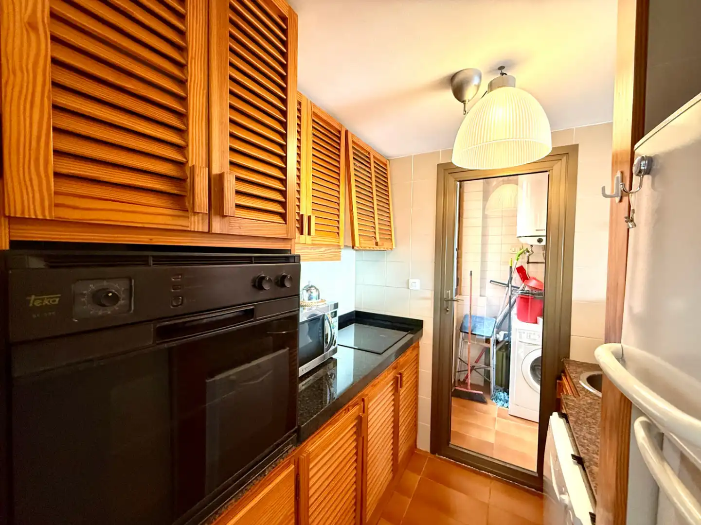 Kitchen of Apartments for sale in Eivissa  with Air Conditioner, Terrace and Balcony