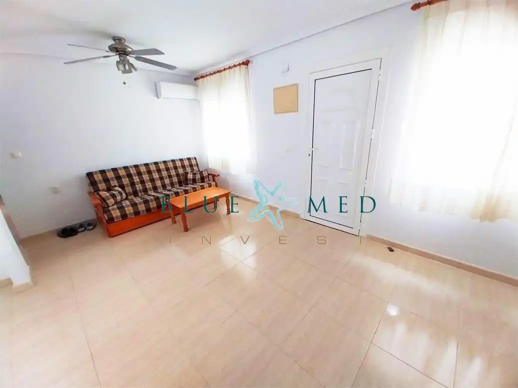 Sala d'estar de Casa o xalet en venda en Mazarrón amb Terrassa