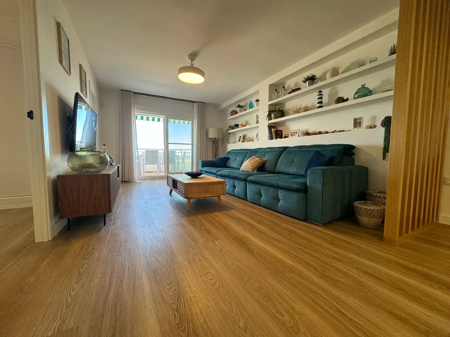 Living room of Ground floor for sale in Pilar de la Horadada  with Air Conditioner, Heating and Terrace