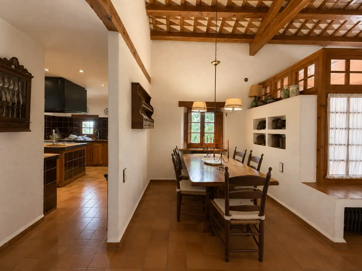 Comedor de Casa o chalet en venta en Castellar del Vallès con Calefacción, Jardín privado y Terraza