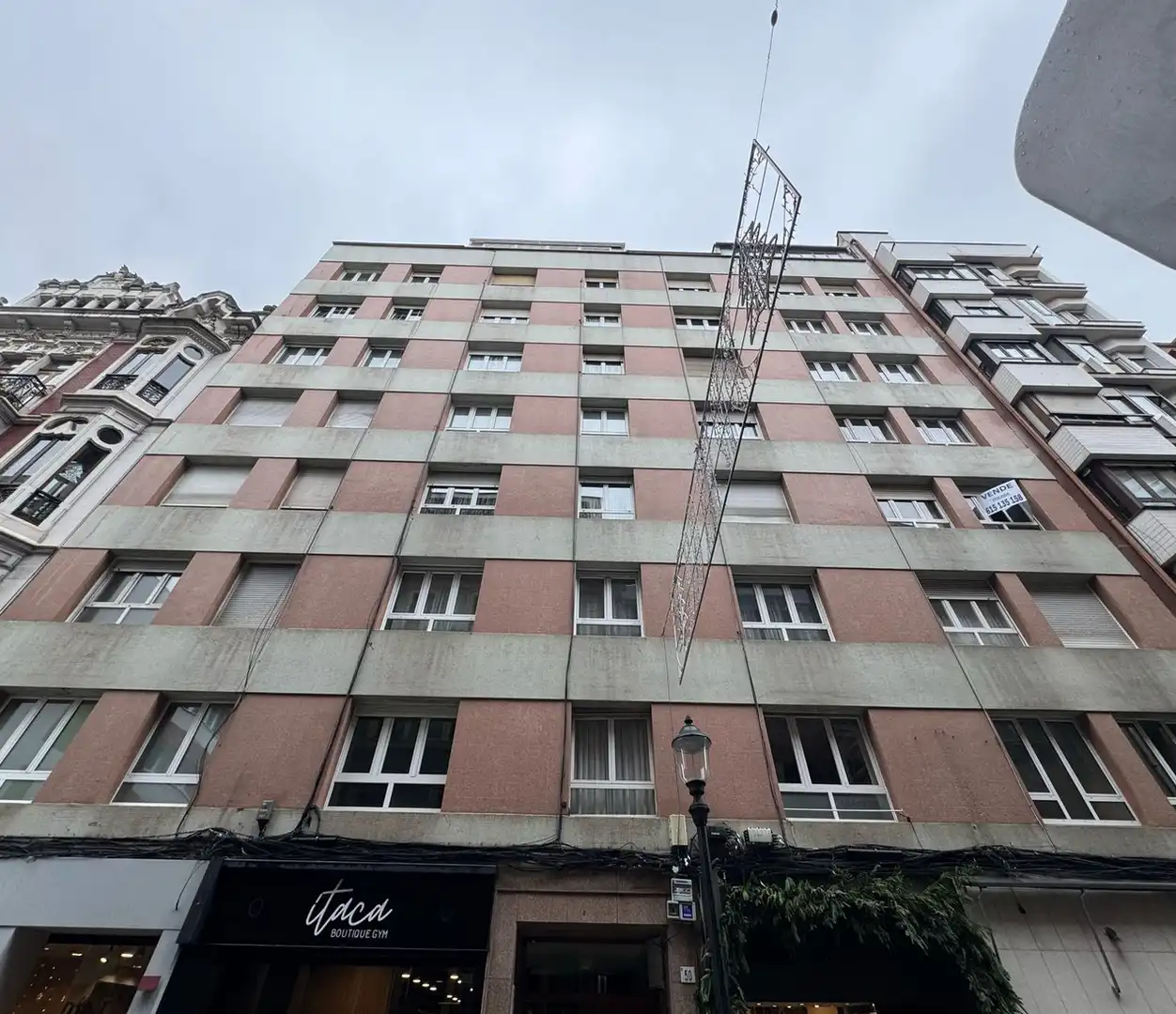 Vista exterior de Piso en venta en Gijón  con Calefacción y Parquet
