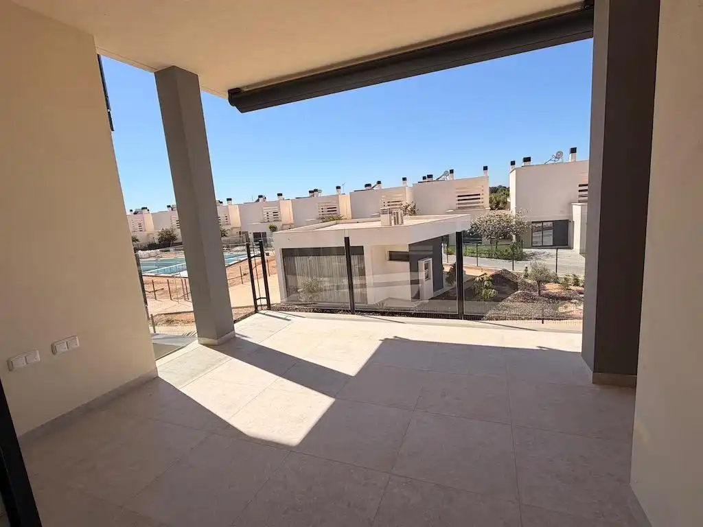 Terraza de Apartamento en venta en Torre-Pacheco con Aire acondicionado y Piscina comunitaria