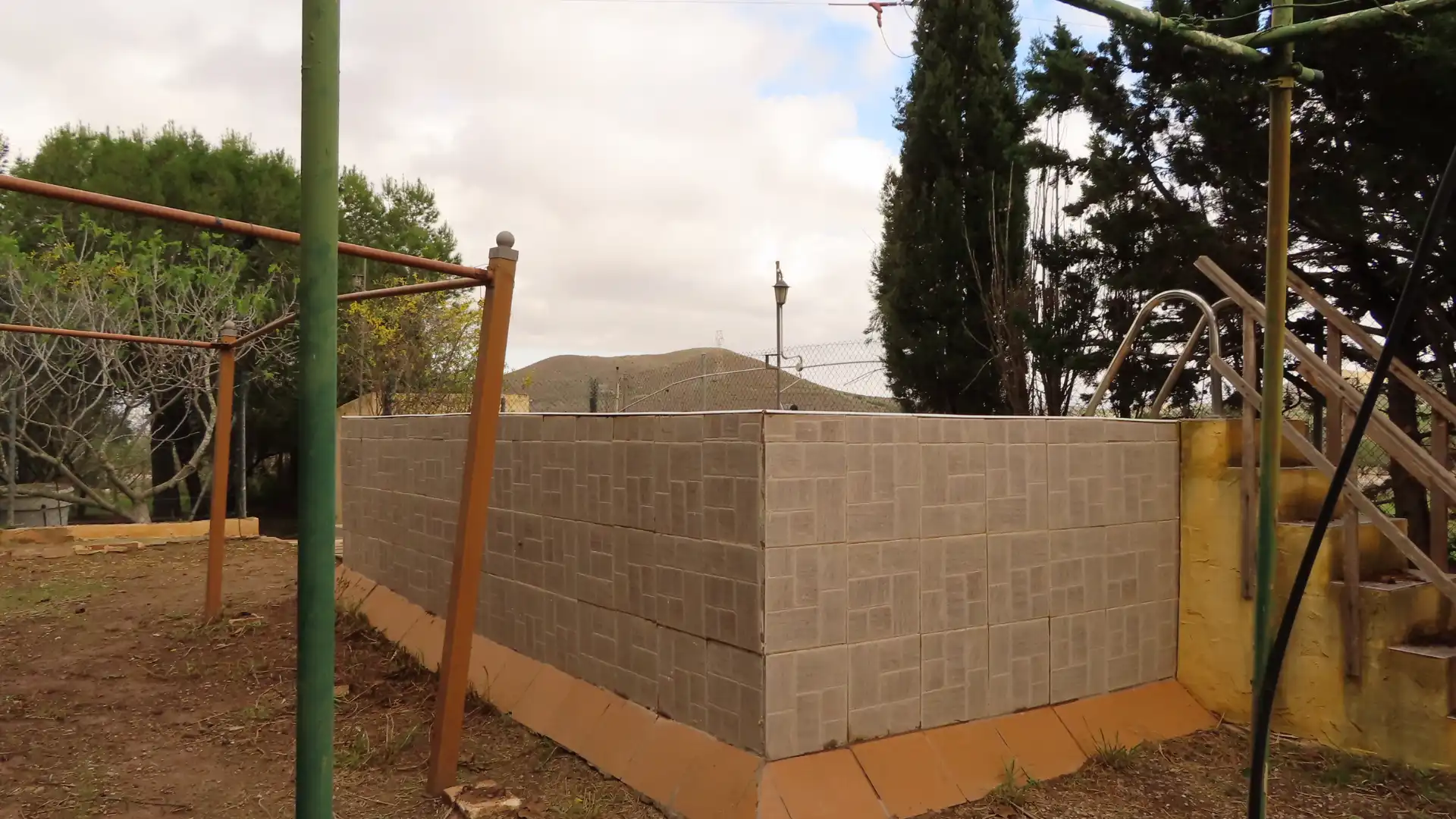 Vista exterior de Finca rústica en venta en Cartagena con Jardín privado, Trastero y Piscina