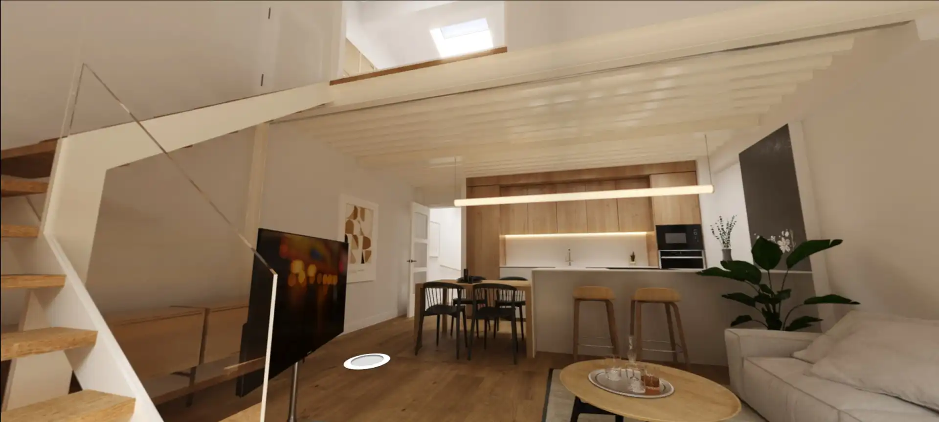 Cocina de Casa adosada en venta en Rubí con Calefacción y Terraza
