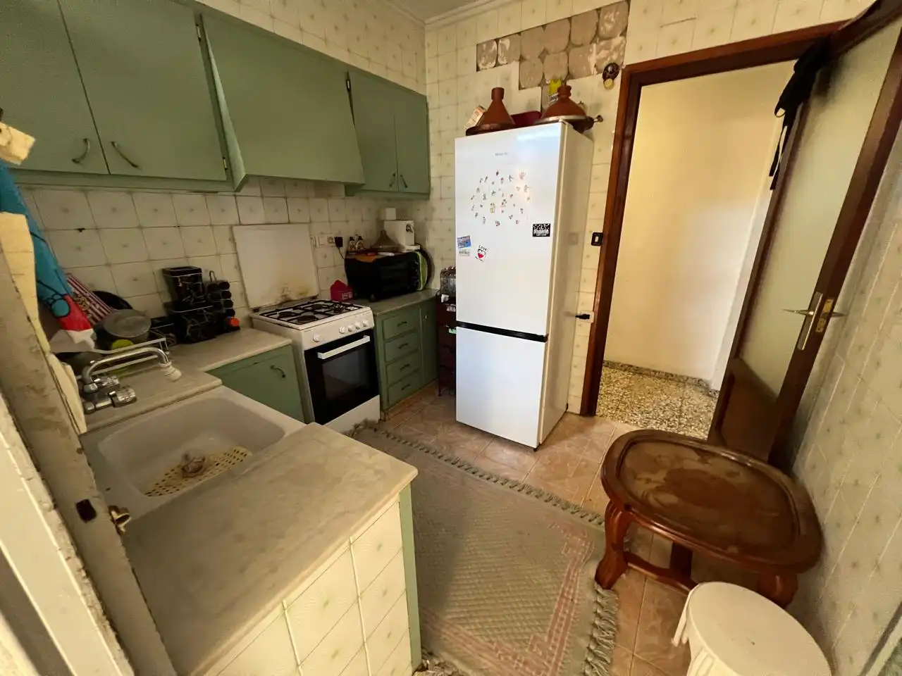 Cocina de Piso en venta en Piles con Terraza, Trastero y Amueblado