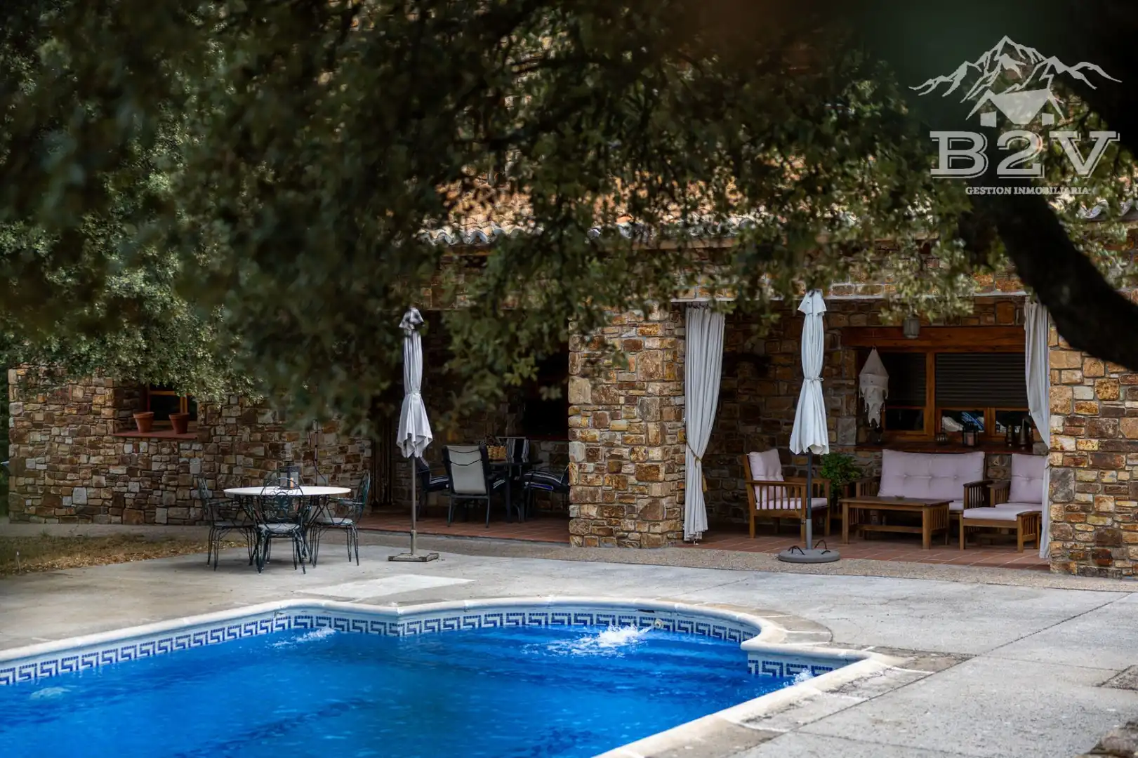 Piscina de Casa o chalet en venta en Garganta de los Montes con Aire acondicionado, Calefacción y Jardín privado