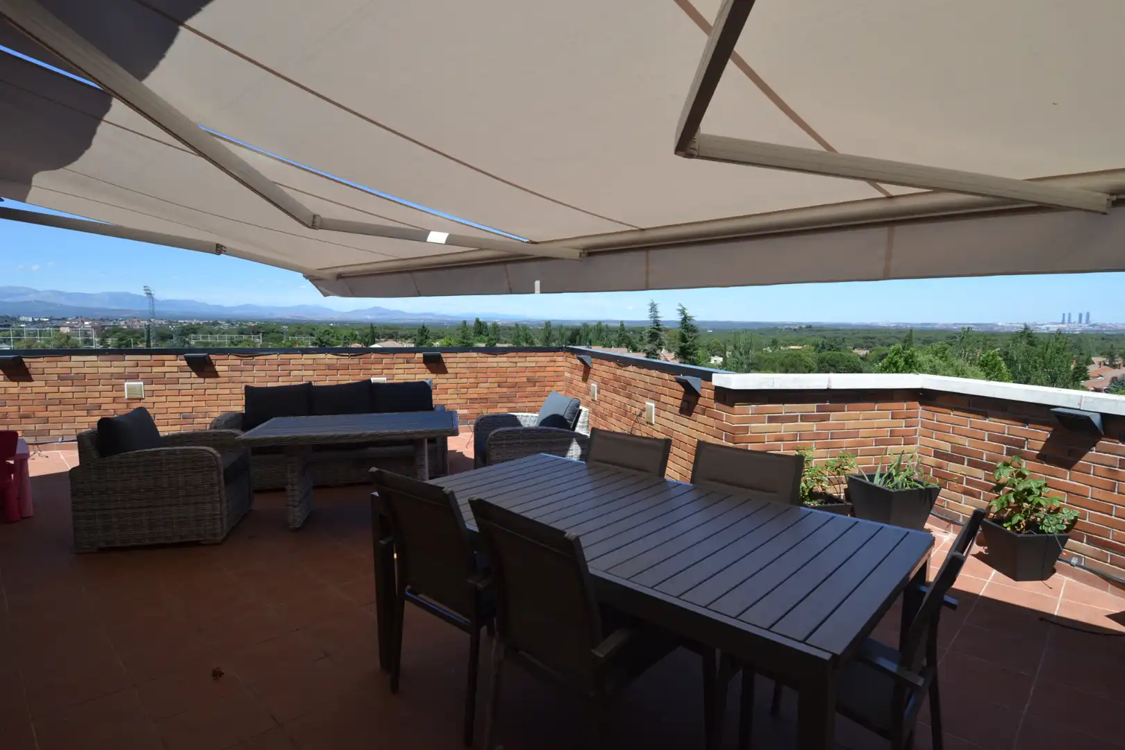 Terrassa de Dúplex de lloguer en Majadahonda amb Aire condicionat, Calefacció i Terrassa
