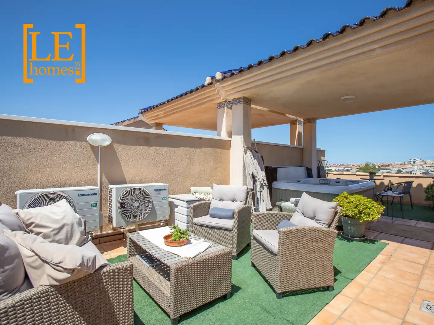 Terrassa de Apartament en venda en Orihuela amb Aire condicionat, Moblat i Forn