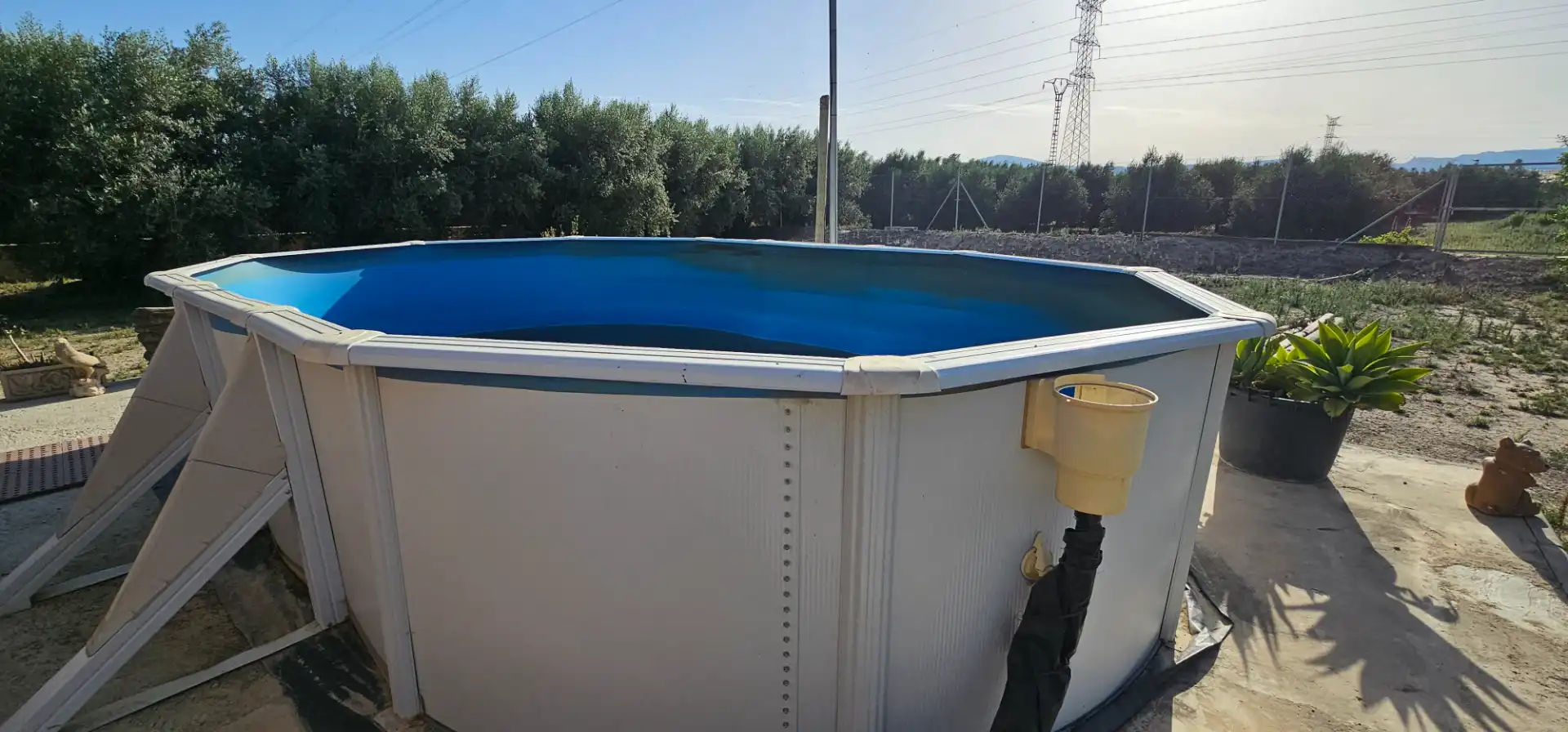 Piscina de Casa o chalet de alquiler en Totana con Jardín privado, Terraza y Trastero